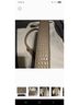 Parisa Wang Gray Tan Leather Clutch One size - photo 4