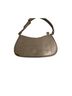 Parisa Wang Gray Tan Leather Clutch One size - photo 2