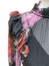 Unsubscribed Floral Multi Color Purple Pink Cocktail Dress Size 8 - photo 4