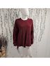 BCBGMAXAZRIA Solid Stripes Purple Pullover Sweater Size M - photo 5