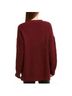 BCBGMAXAZRIA Solid Stripes Purple Pullover Sweater Size M - photo 4
