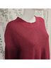 BCBGMAXAZRIA Solid Stripes Purple Pullover Sweater Size M - photo 13