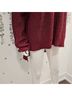 BCBGMAXAZRIA Solid Stripes Purple Pullover Sweater Size M - photo 6