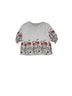 Kindred Floral White Blouse Size M (petite) - photo 1