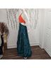 STAUD Orange Green Casual Dress Size L - photo 9
