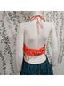 STAUD Orange Green Casual Dress Size L - photo 10