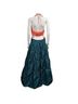 STAUD Orange Green Casual Dress Size L - photo 2