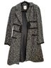 Nanette Lepore Black White Coat Size XS - photo 1