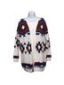 Lucky Brand Aztec Or Tribal Print Multi Color Cardigan Size M - photo 1