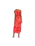 Thakoon Floral Red Cocktail Dress Size 4 - photo 2