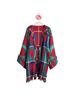 Homemade Checkered-gingham Red Green Cardigan One size - photo 4