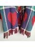 Homemade Checkered-gingham Red Green Cardigan One size - photo 5