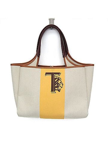 Tod's Tod's Women's Canvas,Leather Tote Bag Light Beige,Yellow (view 1)