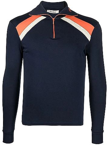 Wales Bonner short-zip Long Sleeve Button-Down Shirt (view 1)