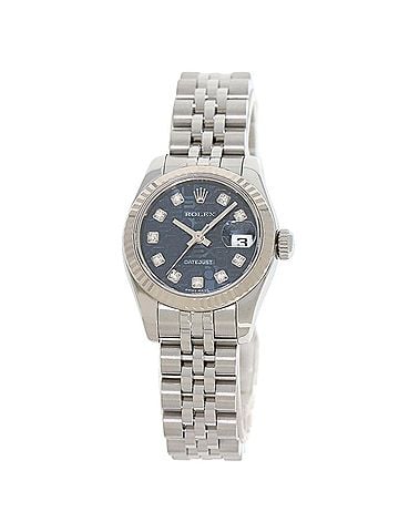 Rolex Rolex 179174G Datejust 10P Diamond Watch Stainless Steel SS K18WG Ladies ROLEX (view 1)