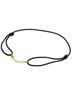 Tiffany & Co. 100% 18k Yellow Gold Yellow Tiffany T Smile Mini Cord Bracelet in 18K Yellow Gold for Women One size - photo 1