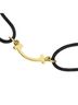Tiffany & Co. 100% 18k Yellow Gold Yellow Tiffany T Smile Mini Cord Bracelet in 18K Yellow Gold for Women One size - photo 2