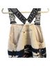 Free People Aztec Or Tribal Print Multi Color Overalls Size M - photo 3