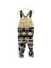 Free People Aztec Or Tribal Print Multi Color Overalls Size M - photo 1