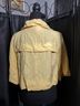 Sandro 55% Linen 45% Rayon 100% Polyester Solid Yellow Jacket Size M - photo 5