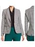 Veronica Beard 69% Polyester 29% Viscose 2% Elastane 100% Polyester Houndstooth Black White Blazer Size 4 - photo 3