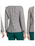 Veronica Beard 69% Polyester 29% Viscose 2% Elastane 100% Polyester Houndstooth Black White Blazer Size 4 - photo 4