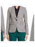 Veronica Beard 69% Polyester 29% Viscose 2% Elastane 100% Polyester Houndstooth Black White Blazer Size 4 - photo 5