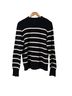 Lauren by Ralph Lauren 100% Cotton Stripes Black White Pullover Sweater Size XXL - photo 1