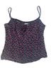 Reformation Floral Black Red Green Sleeveless Blouse Size XS - photo 1