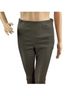 Theory 100% Lambskin Green Leather Pants Size 4 - photo 2