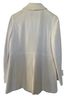 Banana Republic 100% Cotton White Coat Size M - photo 2