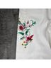 Zara Floral White Jeans Size 2 - photo 7