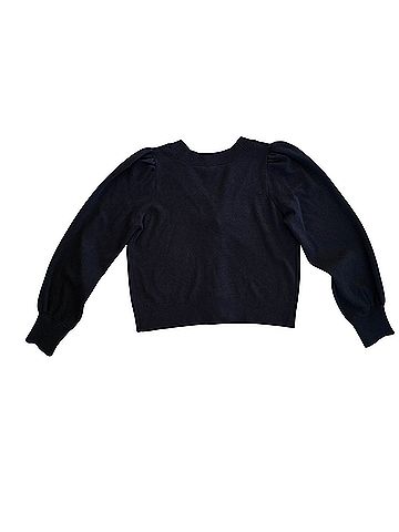 Express V-Neck Embelished Bow Cardigan (view 2)