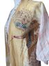 Aratta Silent Journey Stripes Yellow White Red Kimono One size - photo 7