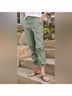 Frank & Eileen Green Casual Pants Size 8 - photo 7
