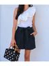 Marie Oliver Black Cori Short Size 0 - photo 5