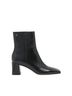 Gianvito Rossi Black Women's Square Toe Ankle Boot Size EU 38 - photo 1