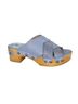 Eric Michael Blue Women's Chili Sandals Size EU 38 - photo 1