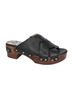 Eric Michael Black Women's Chili Sandals Size EU 38 - photo 1