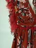 Tularosa 100% Polyester Floral Orange Cocktail Dress Size S - photo 4