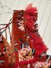 Tularosa 100% Polyester Floral Orange Cocktail Dress Size S - photo 6