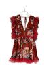 Tularosa 100% Polyester Floral Orange Cocktail Dress Size S - photo 2