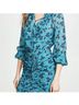 Veronica Beard 100% Silk Floral Multi Color Cocktail Dress Size 2 - photo 5