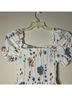 Shein Floral White Blue Multi Color Casual Dress Size S - photo 3