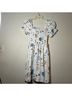 Shein Floral White Blue Multi Color Casual Dress Size S - photo 7