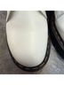 Dr. Martens 100% Leather White Black Boots Size EU 42 - photo 5