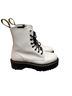 Dr. Martens 100% Leather White Black Boots Size EU 42 - photo 2