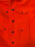 Filson Orange Wool Coat Size M - photo 4