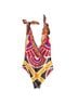 La DoubleJ Graphic Red Black One Piece Swimsuit Size S - photo 2
