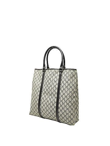 Gucci Gucci GG Supreme Tote Bag 223668 Beige Multicolor Leather Women's GUCCI (view 2)